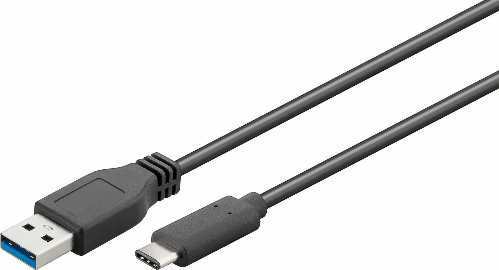 Goobay USB 3.0 Cable USB-C male - USB-A 15W Μαύρο 3m (73141) - Image 1