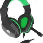 Genesis Argon 100 Over Ear Gaming Headset με σύνδεση 3.5mm Πράσινο