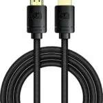 Baseus HDMI 2.1 Braided Cable HDMI male - HDMI male 2m Μαύρο CAKGQ-K01