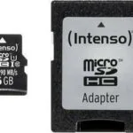 Intenso Professional microSDHC 16GB Class 10 U1 UHS-I με αντάπτορα