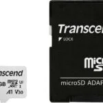 Transcend 300s microSDXC 128GB Class 10 U3 V30 A1 UHS-I με αντάπτορα