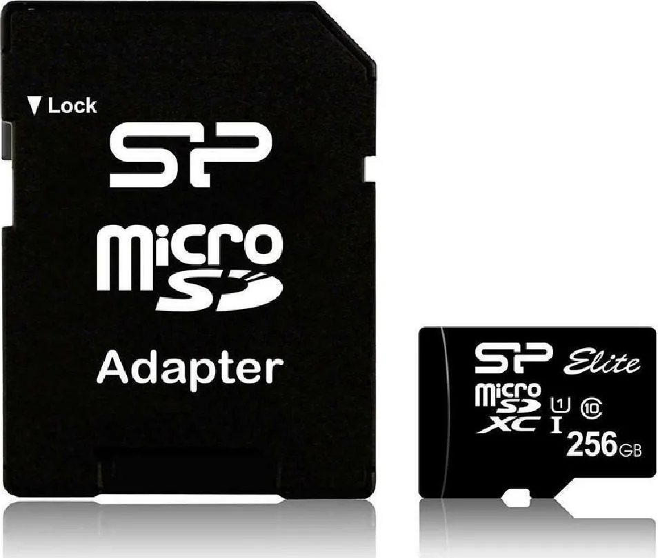 20211105122710_silicon_power_elite_microsdxc_256gb_class_10_u1_with_adapter Silicon Power Elite microSDXC 256GB Class 10 U1 UHS-I με αντάπτορα - Image 1