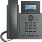 Grandstream GRP2601P Ενσύρματο Τηλέφωνο IP 2 γραμμών Μαύρο