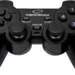Esperanza Warrior Ενσύρματο Gamepad για PC Μαύρο