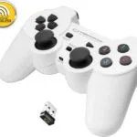 Esperanza Gladiator Ασύρματο Gamepad για PC / PS3 White