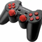 Esperanza Corsair Ενσύρματο Gamepad για PC / PS3 Black/Red