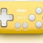 8Bitdo Zero 2 Ασύρματο Gamepad για Switch Κίτρινο