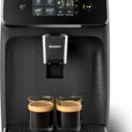 Philips Series 1200 Αυτόματη Μηχανή Espresso 1500W Πίεσης 15bar με Μύλο Άλεσης Μαύρη