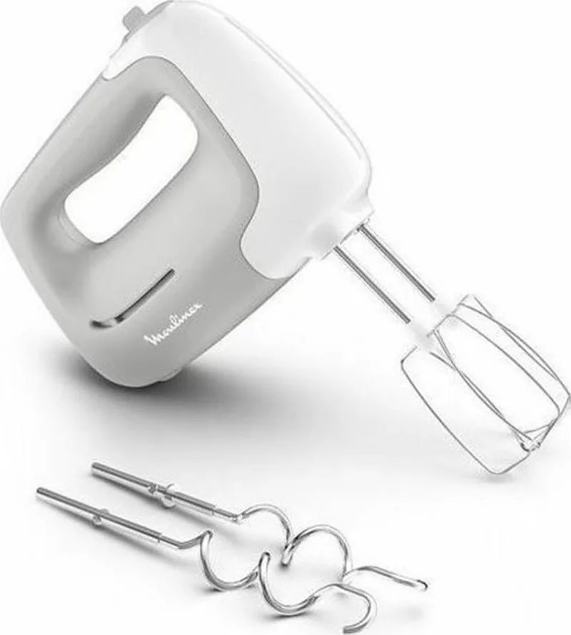 20211110153329_moulinex_hm450b_mixer_cheiros_450w Moulinex HM450B Μίξερ Χειρός 450W Γκρι - Image 1