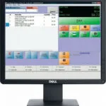 Dell E1715S TN Monitor 17" 1280x1024 με Χρόνο Απόκρισης 5ms GTG