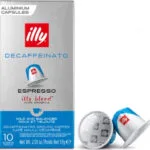 Illy Κάψουλες Espresso Decaffeinato Decaffeine Συμβατές με Μηχανή Nespresso 10caps 01-04-9004