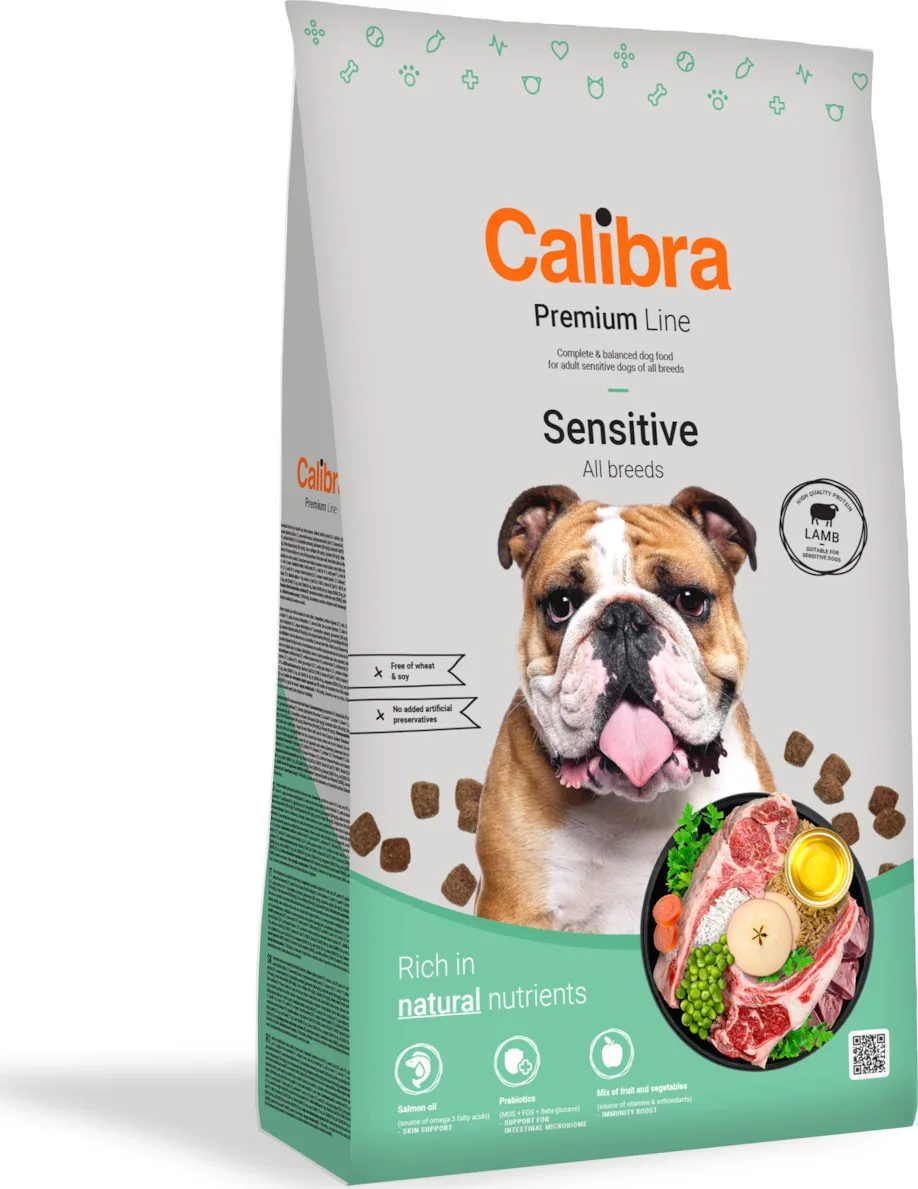 20211111104409_calibra_premium_sensitive_xira_trofi_skylon_3kg Calibra Premium Sensitive 3kg Ξηρά Τροφή Σκύλων με Αρνί - Image 1