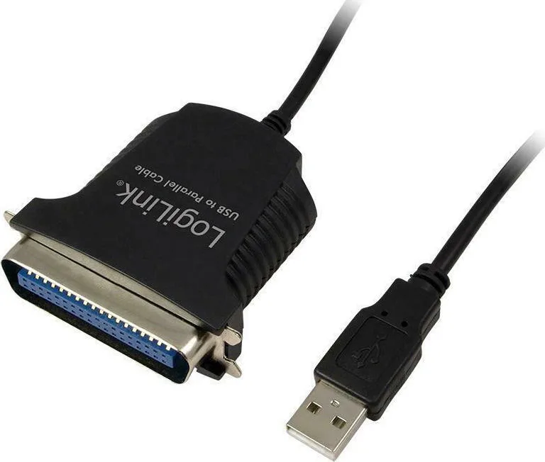 LogiLink Καλώδιο USB 2.0 σε Parallel 36-pin male 1.5m - Image 1