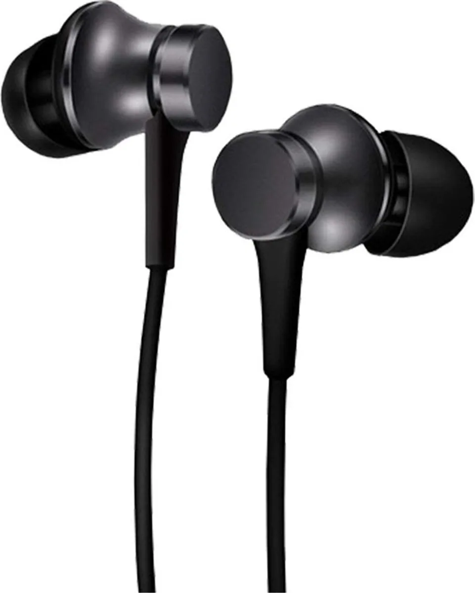 Xiaomi Mi Piston Basic Edition In-ear Handsfree με Βύσμα 3.5mm Μαύρο - Image 1