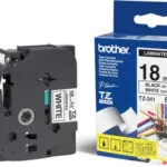 Brother TZE-241 Ταινία Ετικετογράφου 8m x 18mm σε Λευκό Χρώμα TZE-241