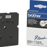 Brother TC-291 Ταινία Ετικετογράφου 7.7m x 9mm σε Λευκό Χρώμα TC-291