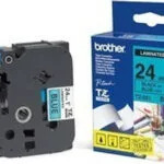 Brother TZE-551 Ταινία Ετικετογράφου 8m x 24mm σε Μπλε Χρώμα TZE-551
