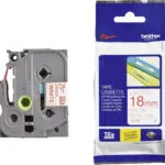 Brother TZE-242 Ταινία Ετικετογράφου 8m x 18mm σε Λευκό Χρώμα TZE-242