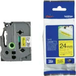 Brother TZE-S651 Ταινία Ετικετογράφου 8m x 24mm σε Κίτρινο Χρώμα TZE-S651