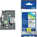 Brother TZE-251 Ταινία Ετικετογράφου 8m x 24mm σε Λευκό Χρώμα TZE-251