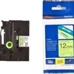 Brother TZe-C31 Ταινία Ετικετογράφου 5m x 12mm σε Κίτρινο Χρώμα TZE-C31
