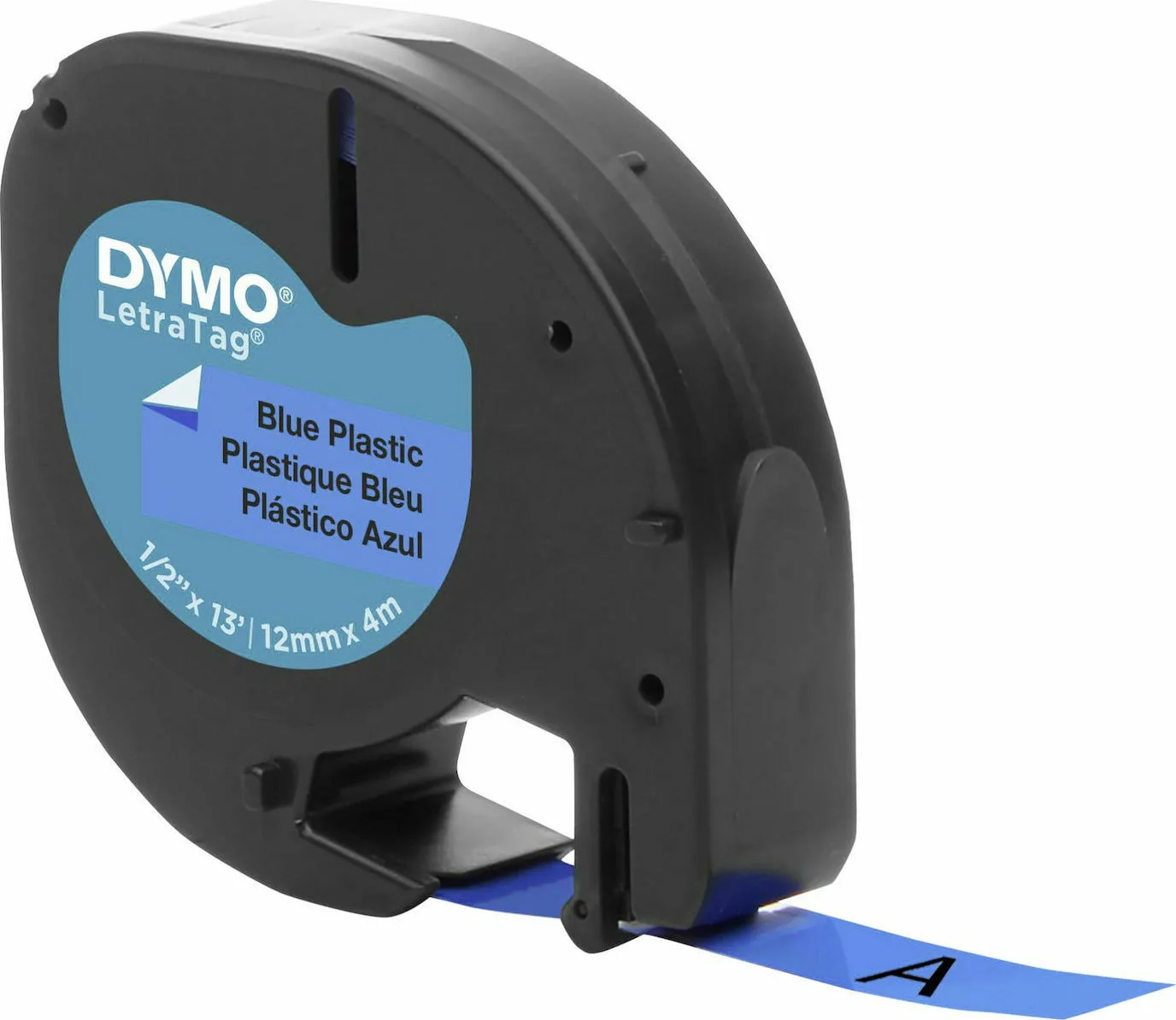 20211115113343_dymo_91205_tainia_etiketografou_4m_x_12mm_s0721650_mple Dymo 91205 Ταινία Ετικετογράφου 4m x 12mm σε Μπλε Χρώμα S0721650 - Image 1
