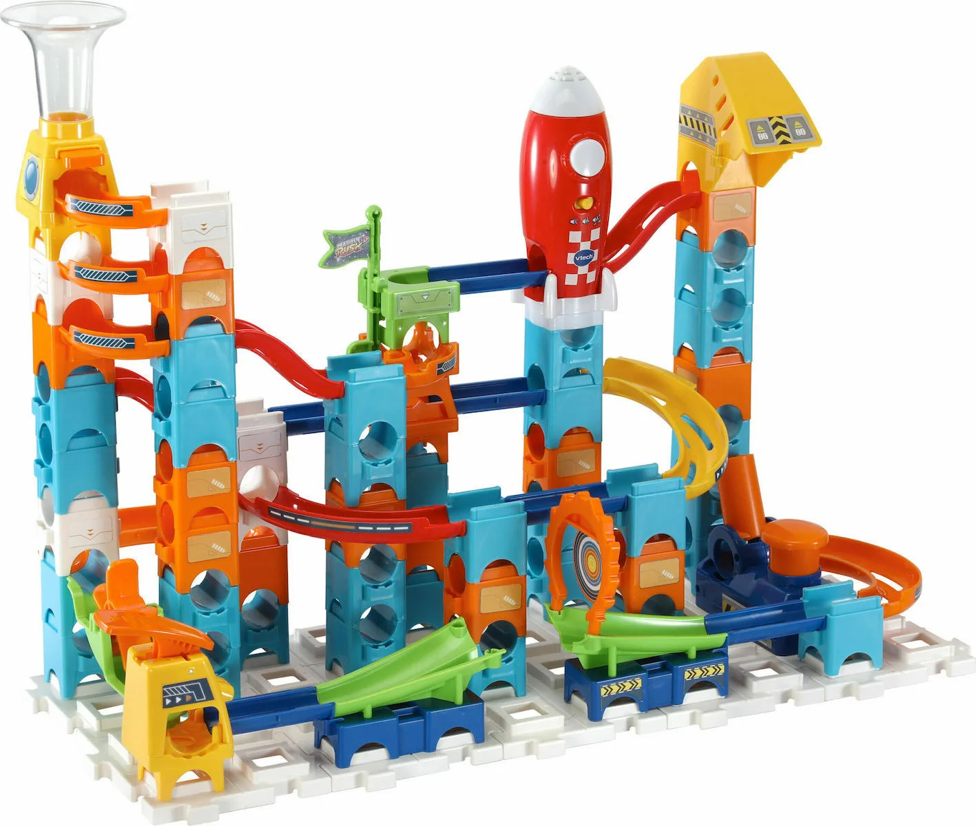 20211116114957_vtech_marble_rush_rocket_set Vtech Παιχνίδι Κατασκευών Πλαστικό Marble Rush Rocket Set για Παιδιά 4+ Ετών 80-542249 - Image 1