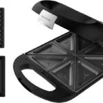 Cecotec Rock´n Toast Family Τοστιέρα με Αποσπώμενες Πλάκες για 4 Τοστ 1500W Μαύρη