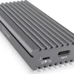 Icy Box IB-1817MC-C31 Θήκη για Σκληρό Δίσκο M.2 PCI Express NVME με σύνδεση USB 3.1 Type-C σε Γκρι χρώμα IB-1817MC-C31