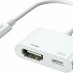 Joyroom Μετατροπέας Lightning male σε HDMI / Lightning female Λευκό 1τμχ S-H141