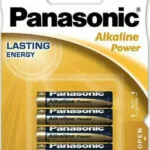 Panasonic Alkaline Power Μπαταρίες AAA 1.5V 4τμχ LR03APB/4BP