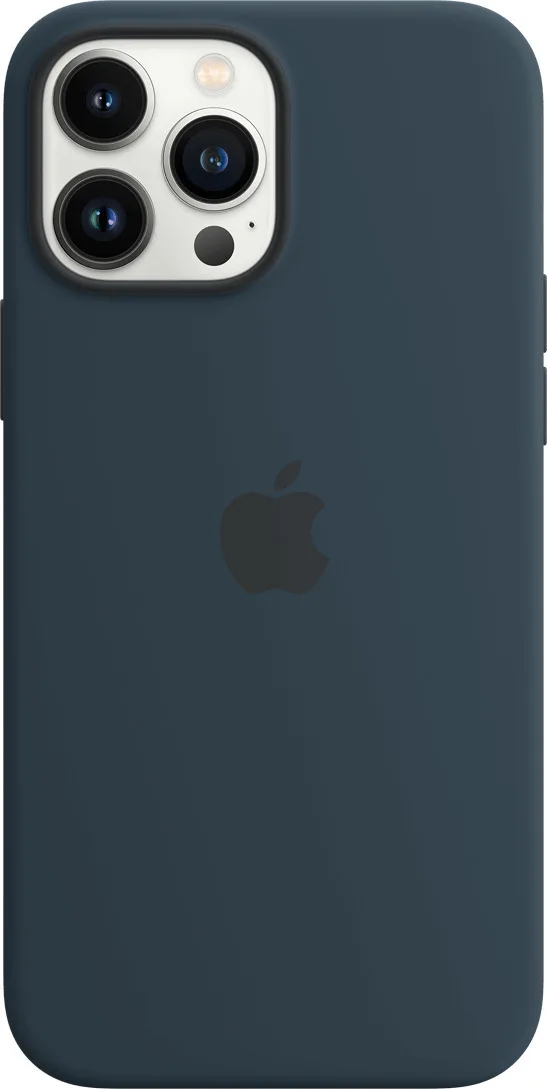 Apple Silicone Case With MagSafe Back Cover Σιλικόνης Abyss Blue (iPhone 13 Pro Max) MM2T3ZM/A - Image 1