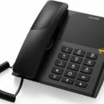 Alcatel T28 Ενσύρματο Τηλέφωνο Γραφείου Μαύρο