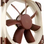 Noctua NF-S12A FLX Case Fan 120mm με Σύνδεση 3-Pin / 4-Pin Molex Καφέ