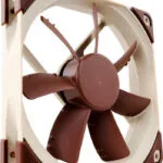Noctua NF-S12A ULN Case Fan 120mm με Σύνδεση 3-Pin / 4-Pin Molex Καφέ