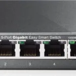 TP-LINK TL-SG105E v1 Unmanaged L2 Switch με 5 Θύρες Gigabit (1Gbps) Ethernet