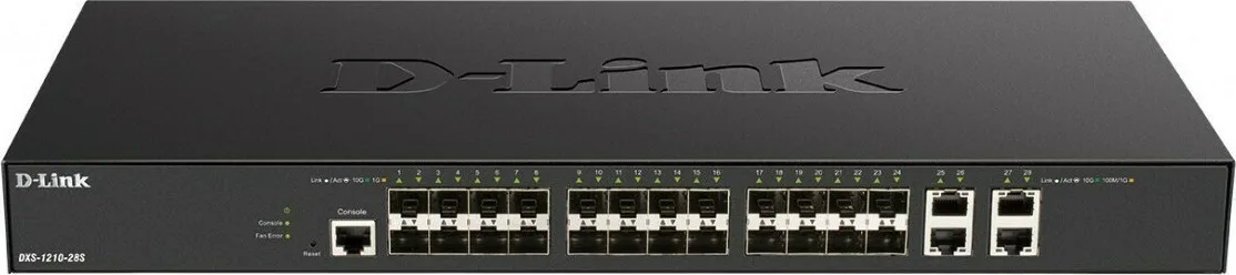 D-Link DXS-1210-28S Managed L2 Switch με 4 Θύρες Gigabit (1Gbps) Ethernet και 24 SFP Θύρες - Image 1