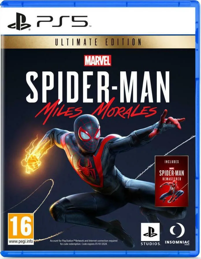 Marvel`s Spider-Man Miles Morales Ultimate Edition PS5 Game - Image 1