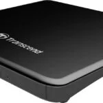 Transcend Εξωτερικός Οδηγός Εγγραφής/Ανάγνωσης CD/DVD για Laptop / Desktop Μαύρο TS8XDVDS-K