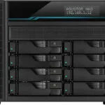 Asustor Lockerstor 8 (AS6508T) NAS Tower με 8 θέσεις για HDD/M.2/SSD και 2 θύρες Ethernet