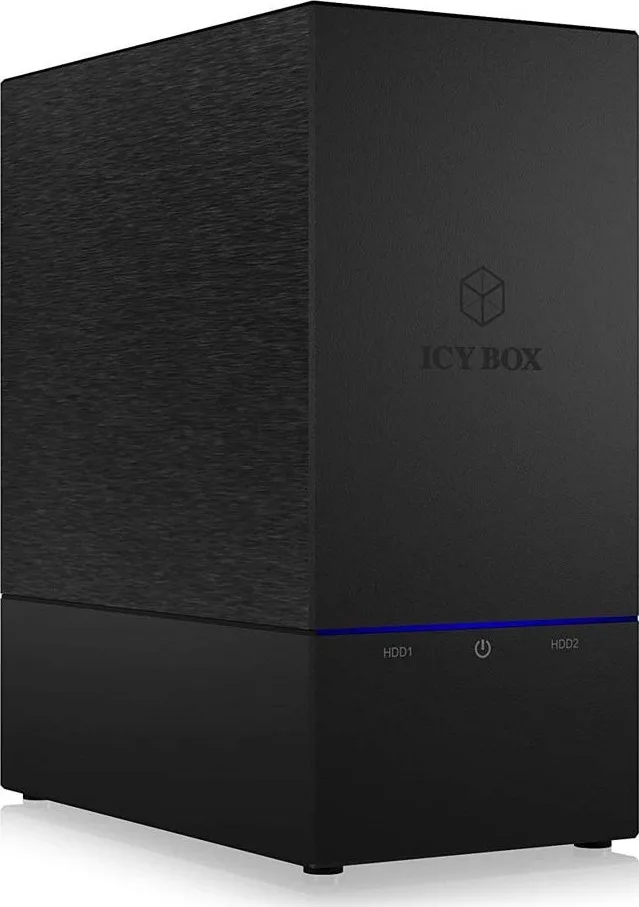 Icy Box IB-RD3621U3 Θήκη για 2 Σκληρούς Δίσκους 3.5" SATA III με σύνδεση USB 3.0 IB-RD3621U3 - Image 1