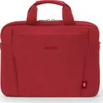 Dicota Slim Eco BASE Τσάντα Ώμου / Χειρός για Laptop 14.1" σε Κόκκινο χρώμα