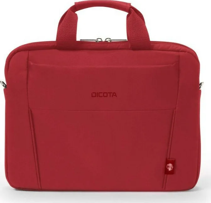Dicota Slim Eco BASE Τσάντα Ώμου / Χειρός για Laptop 14.1" σε Κόκκινο χρώμα - Image 1
