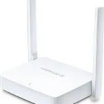 Mercusys MW301R v1 Ασύρματο Router Wi‑Fi 4 με 2 Θύρες