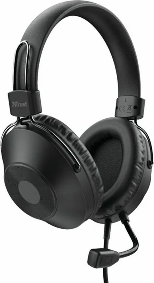 Trust HS-250 Over Ear Multimedia Ακουστικά με μικροφωνο και σύνδεση USB-A - Image 1