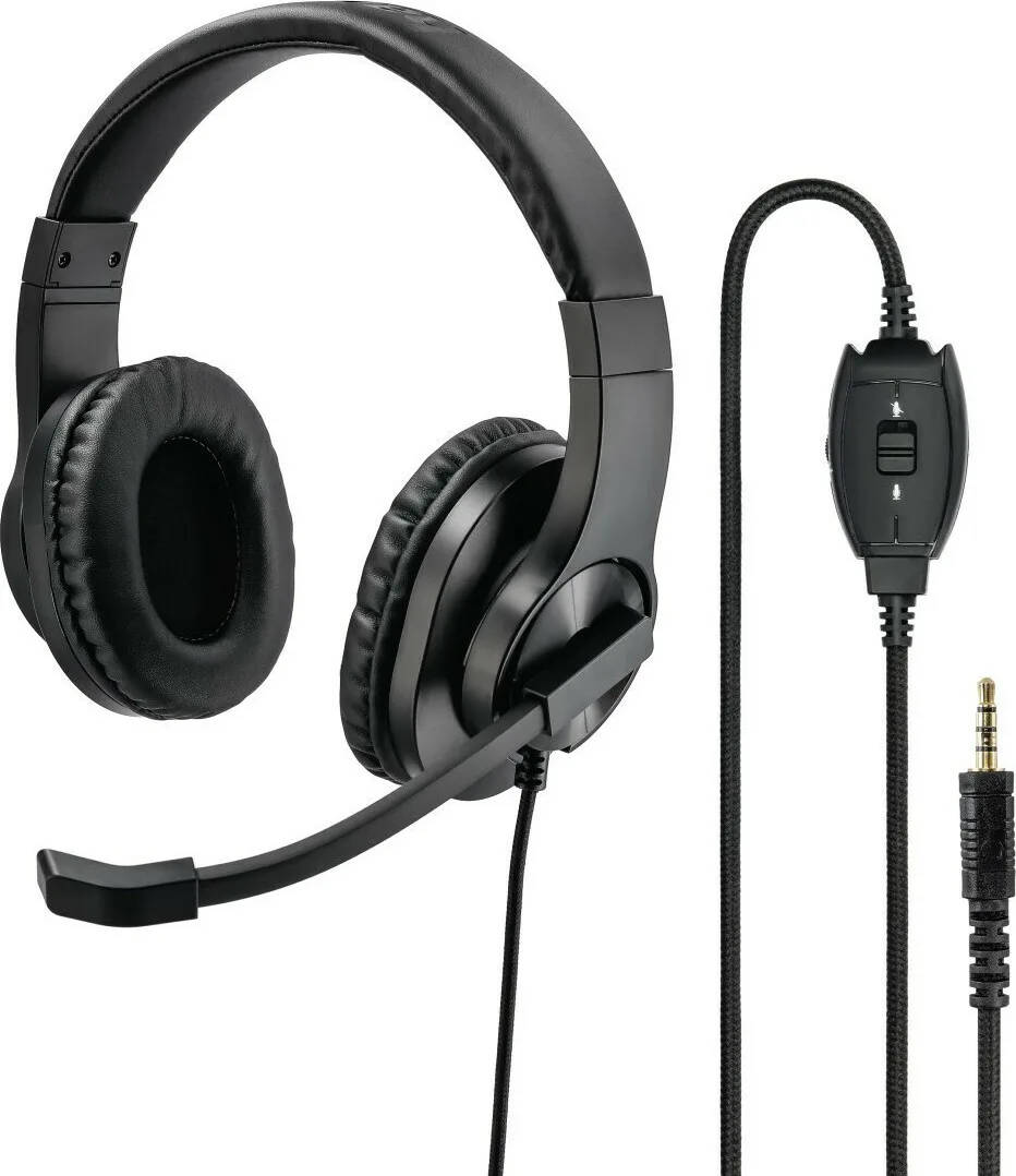 HAMA HS-P350 On Ear Multimedia Ακουστικά με μικροφωνο και σύνδεση 3.5mm Jack - Image 1
