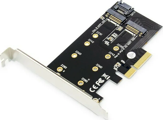Digitus Κάρτα PCIe σε 2 θύρες M.2 (DS-33170) - Image 1