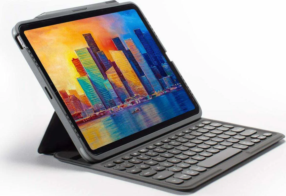 Zagg Pro Keys With Trackpad Flip Cover Keyboard English UK (iPad Pro 2018 11" / iPad Pro 2020 11" / iPad Pro 2021 11") - Image 1