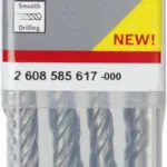 Bosch Σετ 10 Διαμαντοτρύπανα με SDS Plus Στέλεχος για Δομικά Υλικά 2608585617