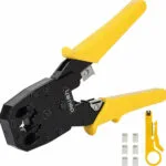 Deli Deli Tools Edl2468 Πρέσα Ακροδεκτών Δικτύου RJ12, RJ45, RJ10 με Απογυμνωτή DL2468